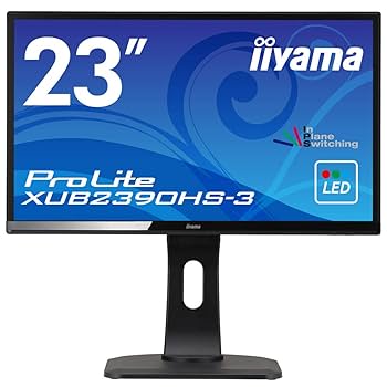 Amazon.co.jp: iiyama モニター ディスプレイ XUB2390HS-B3 (23